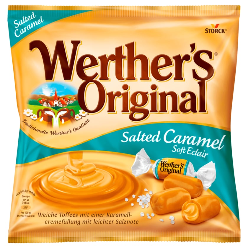 Werther's Original Salted Caramel Soft Eclair 180g